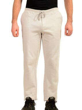 Malo Men's Gray Sweat Track Jogging Pants US 40 IT 56